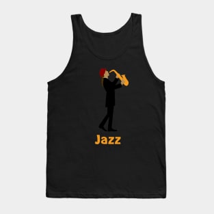 Saxophonist Tank Top